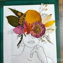 Mi proyecto del curso: Técnicas básicas de prensado botánico. Un progetto di Artigianato, Belle arti, Collage, DIY e Design floreale e vegetale di Nikoll Narvaez Verdugo - 30.05.2023