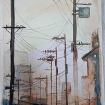 My project for course: Expressive Watercolor Painting: Create Compelling Illustrations. Projekt z dziedziny  Sztuki piękne,  Malarstwo i Malowanie akwarelą użytkownika Melinda Collavo - 30.05.2023