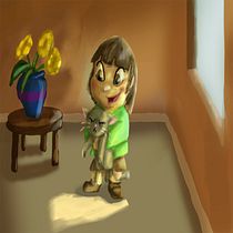 Meu projeto do curso: Princípios de iluminação para pintura digital. Traditional illustration, Digital Illustration, and Digital Painting project by thais Galvão de Moura - 05.29.2023