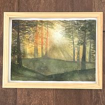 Mi proyecto del curso: Paisajes de ensueño con acuarela: plasma la luz. Un projet de Peinture , et Aquarelle de Veronica Flores - 30.05.2023
