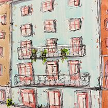 Il mio progetto del corso: Disegno architettonico espressivo con pennarelli colorati. Sketching, Drawing, Architectural Illustration, Sketchbook & Ink Illustration project by silvanasimone - 05.30.2023