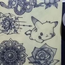 Mi proyecto del curso: Técnicas de tatuaje blackwork con línea fina. Un projet de Conception de tatouage de carlosalonso7102 - 31.05.2023