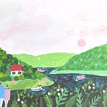 @jwicodes's course projects: Travel Sketchbook Illustration with Gouache. Painting, Drawing, Sketchbook, and Gouache Painting project by pg7mf2ppt7 - 05.09.2023