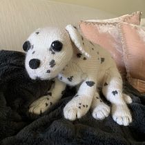 My project for course: Knitting Realistic Stuffed Animals: Make a Puppy from Yarn. Fiber Arts, DIY, Knitting, and Textile Design project by ecoug - 05.31.2023