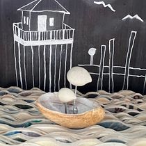 Y’a d’la houle !. Character Design, Sculpture, To, Design, Art To, s, and Woodworking project by lalizarine - 05.31.2023