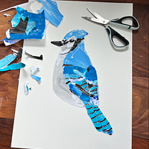 My project for course: Illustrating Nature: A Creative Exploration. Traditional illustration, Painting, Drawing, Watercolor Painting, Ink Illustration, Naturalistic Illustration, and Collage project by Lauren Powell - 05.28.2023