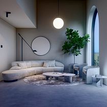 My project for course: Photorealism for Interior Spaces with Lumion . Un projet de Architecture, Modélisation 3D, Architecture numérique, Conception 3D , et Design d'intérieur de prll - 31.05.2023