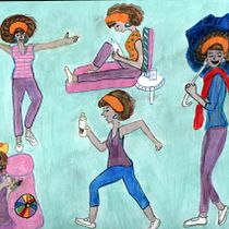 Mi proyecto del curso: Creación de personajes a partir de dibujos de observación. Un proyecto de Ilustración tradicional, Diseño de personajes, Dibujo y Sketchbook de Ana Moreno - 01.06.2023