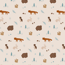 My project for course: Designing for Kids: Create Playful Patterns. Traditional illustration, Product Design, Pattern Design, Digital Illustration, and Children's Illustration project by Astrid Dillner - 06.01.2023