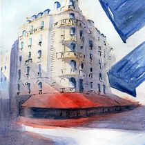 Mi proyecto del curso: Dibujo arquitectónico con acuarela y tinta. Sketching, Drawing, Watercolor Painting, Architectural Illustration, Sketchbook & Ink Illustration project by Patricia Fortunato - 06.01.2023