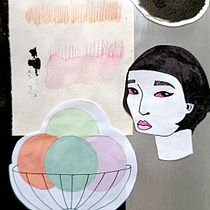 My project for course: Creative Artist's Diary: Define Your Visual Language. Traditional illustration, Fine Arts, Creativit, Drawing, and Sketchbook project by Eva - 06.01.2023