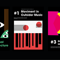 Meu projeto do curso: Design gráfico minimalista para grandes ideias. Design, Graphic Design, Poster Design, and Digital Illustration project by gui_p_afonso - 06.01.2023