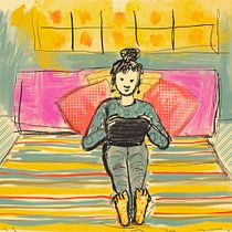 My project for course: Exploratory Sketchbook: Find Your Drawing Style. Traditional illustration, Sketching, Creativit, Drawing, Watercolor Painting, Sketchbook, and Gouache Painting project by gail_28 - 06.01.2023