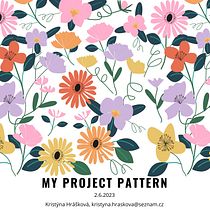 My project for course: Digital Illustration of Patterns for Products . Pattern Design, Digital Illustration, and Printing project by Kristýna Hrášková - 06.02.2023