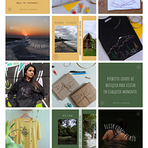 Mi proyecto del curso: Diseño de feed de Instagram con Canva. Design gráfico, Marketing, Redes sociais, Instagram, e Design digital projeto de Kathe Montano - 02.06.2023
