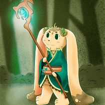 My project for course: Illustrating Fantastical Animals with Procreate. Traditional illustration, Character Design, Drawing, Digital Illustration, Stor, telling, and Narrative project by becky_sakura - 06.02.2023