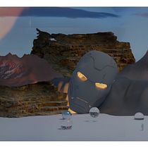 Il mio progetto del corso: Ambienti futuristici 3D con Photoshop e Blender. Un proyecto de 3D, Post-producción fotográfica		, Retoque fotográfico y Modelado 3D de yo-mat_93 - 01.06.2023
