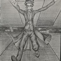 Meu projeto do curso: Desenhos da imaginação com grafite e carvão. Traditional illustration, Fine Arts, Pencil Drawing, Drawing, Artistic Drawing, and Figure Drawing project by amandavzf - 06.02.2023