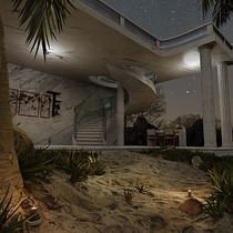 My project for course: Rendering Photorealistic 3D Scenes in Blender. Un progetto di 3D, Modellazione 3D, Architettura digitale, Progettazione 3D e ArchVIZ di kaninchai parinyaroj - 17.04.2023