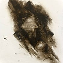 My project for course: Expressive Monochromatic Oil Portraits. Fine Arts, Painting, Portrait Drawing, Oil Painting, Traditional illustration, and Design project by willie jimenez - 06.03.2023