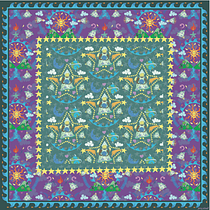 Lendas dos orixás. Un progetto di Illustrazione tradizionale, Pattern design, Illustrazione vettoriale e Stampa di Jennifer Schauff - 03.06.2023