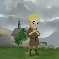 My project Lothar Adventure!. Traditional illustration, Digital Illustration, and Digital Painting project by Siwat Charoenraksa - 06.03.2023