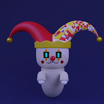 Mi proyecto del curso: Creación de personajes kawaii en 3D con Blender Ein Projekt aus dem Bereich Traditionelle Illustration, Design von Figuren, Digitale Illustration, 3-D-Modellierung und Manga von Kevin Danili Jiménez Martínez - 25.03.2023