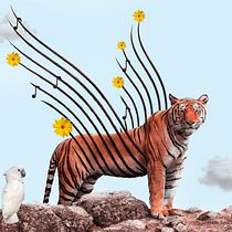 My project for course: Fantastical Photomontage and Illustrations in Photoshop. Photograph, Collage, Photo Retouching, Digital Illustration, Photographic Composition, and Photomontage project by Salome Zhividze - 06.03.2023
