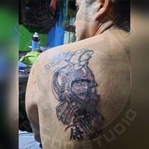 Mi proyecto del curso: Introducción al tatuaje de estilo etching. Un proyecto de Diseño de tatuajes de Franco Cieza - 01.06.2023