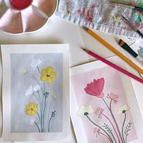 My project for course: Gouache Techniques for Illustration. Traditional illustration, Sketching, Creativit, Drawing, Watercolor Painting, Sketchbook, and Gouache Painting project by frau_ichen - 06.04.2023