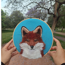 Mi proyecto del curso: Needle felting: crea retratos con lana. Arts, Crafts, Fiber Arts, Naturalistic Illustration, Needle Felting, and Textile Design project by nathagarciacu24 - 06.04.2023