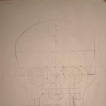 Mi proyecto del curso: Dibujo anatómico de la cabeza humana. Fine Arts, Pencil Drawing, Drawing, Portrait Drawing, Realistic Drawing, and Figure Drawing project by Timothy Trigo - 06.04.2023