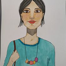 Mi proyecto del curso: Ilustración y caracterización de personajes con acuarela. Un proyecto de Ilustración tradicional, Diseño de personajes, Pintura y Pintura a la acuarela de evadifferent - 05.06.2023