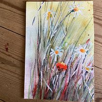Meadow . Traditional illustration, Painting, Naturalistic Illustration, and Motion Graphics project by Jacqueline Hewitt - 06.05.2023