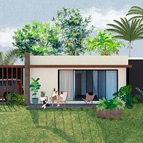 Mi proyecto del curso: Representación gráfica de proyectos arquitectónicos. Un projet de Architecture, Design graphique, Architecture d'intérieur, Design d'intérieur, Pa, sagisme, Collage, Architecture numérique et Illustration architecturale de diego.osorio.torres - 05.06.2023
