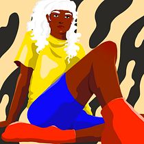 My project for course: Stylish Character Illustration in Procreate. Design de personagens, Ilustração digital, Pintura digital, e Desenho anatômico projeto de Sanna Hansson - 05.06.2023