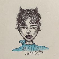 Mi proyecto del curso: Sketchbook de retrato: explora el rostro humano. Sketching, Drawing, Portrait Drawing, Artistic Drawing, and Sketchbook project by Laura Patiño Gutierrez - 06.05.2023
