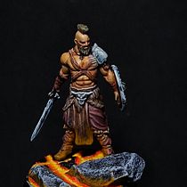 Mi proyecto del curso: Introducción a la pintura de miniaturas. Een project van Craft,  Beeldende kunst, Beeldhouwwerk y Decoratief schilderen van yeisongabrielgutierrez12 - 05.06.2023