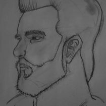Mi proyecto del curso: Sketchbook de retrato: explora el rostro humano. Sketching, Drawing, Portrait Drawing, Artistic Drawing, and Sketchbook project by zocire_771 - 06.05.2023