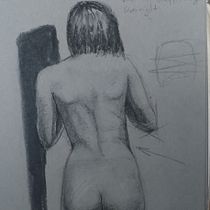 Meu projeto do curso: Introdução ao desenho anatômico com carvão. Un proyecto de Bellas Artes, Dibujo, Dibujo realista y Dibujo anatómico de Igor Kolling Maciel - 06.06.2023