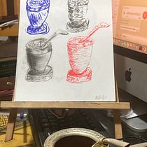 Mi proyecto del curso: Dibujo realista: aprende a observar lo que te rodea. Un projet de Dessin réaliste, Design , Illustration traditionnelle, Beaux Arts, Esquisse , Dessin au cra , et on de Javier Menéndez - 15.08.2023