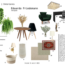 Meu projeto do curso: Cor aplicada ao design de interiores Ein Projekt aus dem Bereich Innendesign, Dekoration von Innenräumen, Innenarchitektur, Farbenlehre und Raumgestaltung von Luan Zandoná - 05.06.2023