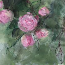 My project in Expressive Floral Painting with Acrylic Paint. Fine Arts, Painting, Acr, lic Painting, and Botanical Illustration project by hannepiasecki - 06.12.2023