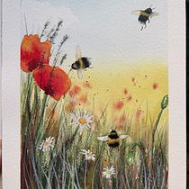 My project for course: Illustrating the Natural World with Watercolor and Charcoal. Traditional illustration, Painting, and Naturalistic Illustration project by mussiemu - 06.07.2023