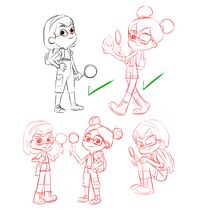 Mi proyecto del curso: Diseño de personajes para animación con Photoshop. Animation, Character Design, and Character Animation project by Jorge Barrera Mozo - 06.07.2023