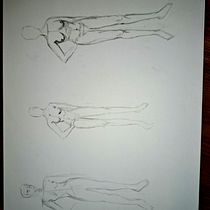 Mein Abschlussprojekt für den Kurs: Einstieg ins Aktzeichnen mit Kohle. Un proyecto de Dibujo, Dibujo realista, Dibujo anatómico y Bellas Artes de Monika - 08.06.2023
