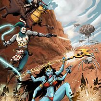 My project for course: Fantasy and Science Fiction Digital Illustration. Un progetto di Illustrazione tradizionale e Illustrazione digitale di Barbara - 08.06.2023