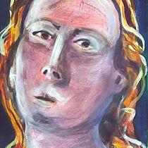 Mon projet du cours : Création de portraits stylisés à la gouache. Traditional illustration, Painting, and Gouache Painting project by langlois_marie1 - 06.08.2023
