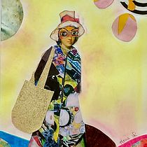 Mon projet du cours : Techniques mixtes d'illustration pour stimuler l'imaginaire. Traditional illustration, Fine Arts, Collage, Drawing, Acr, and lic Painting project by langlois.marie1 - 06.09.2023
