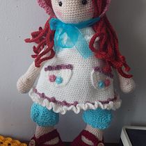 Mi proyecto del curso: Elaboración de muñecas amigurumi románticas Ein Projekt aus dem Bereich H, werk, Spielzeugdesign, Weben, Crochet, Amigurumi und Textildesign von Mirian vilo agoni - 30.05.2023